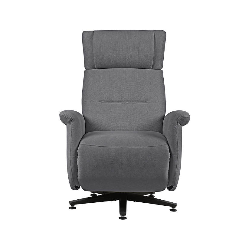 Moderne power swivel recliner med pustende stoff og fritidsstol