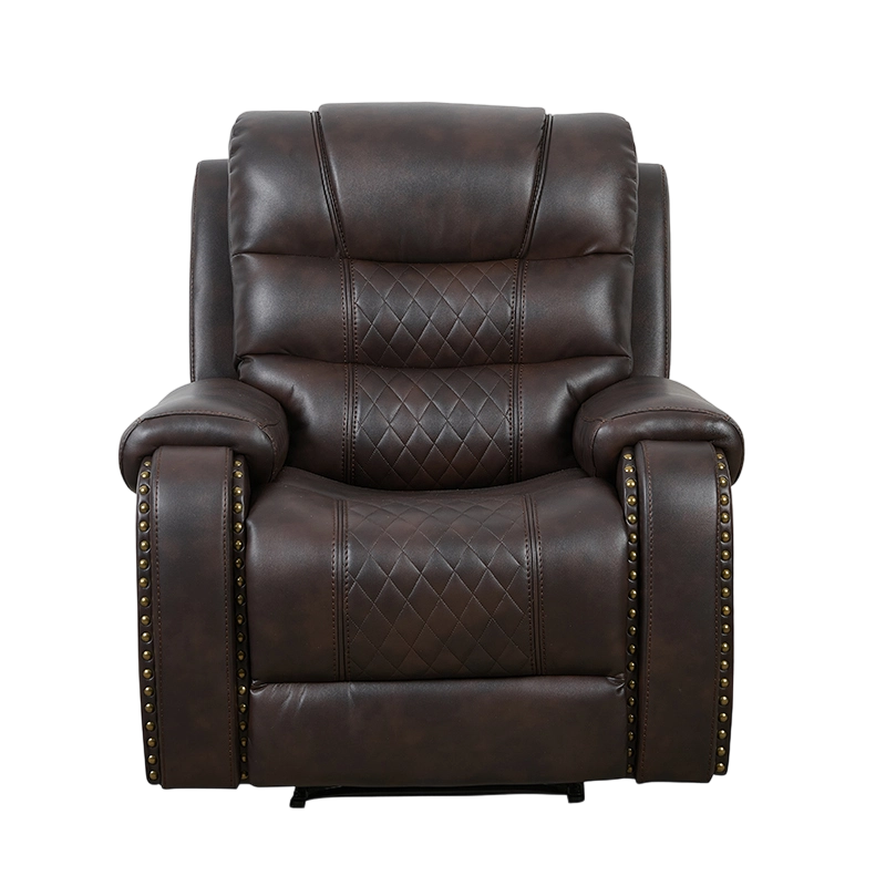 Power Recliner i imitert skinn 